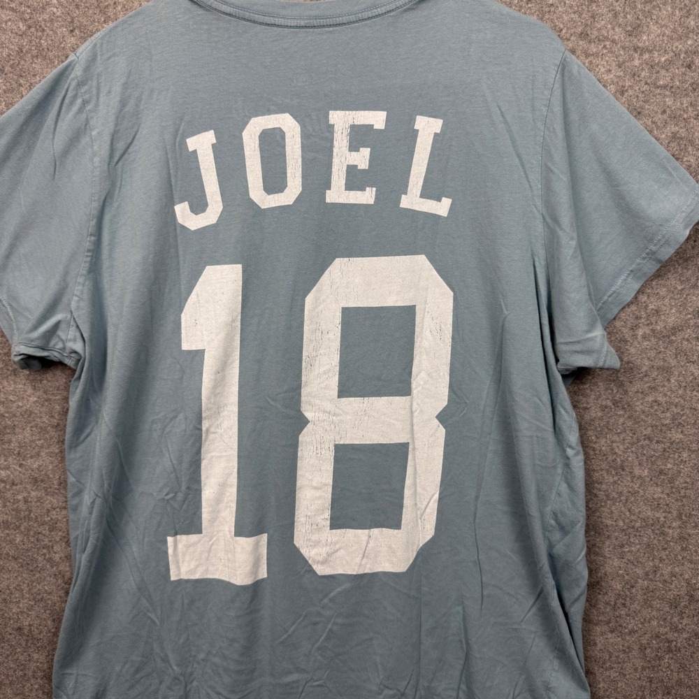 Billy Joel Madison Square Garden Barking Irons T-Shirt Mens XL Blue MSG Joel 18 - Picture 5 of 10